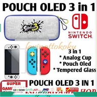 L6l Bag Oled Pouch Case Switch Oled Tempered Glass Switch Oled Analog Cup