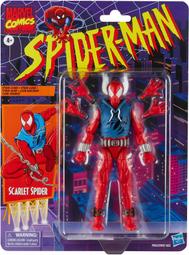 現貨美版 漫威Marvel Legends 腥紅蜘蛛人 班萊利Scarlet Spider Man 經典復古吊卡 孩之寶