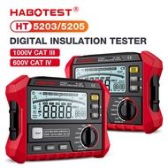 HABOTEST HABOTEST HT5203HT5205 Insulation Resistance Tester High Voltage Insulation Resistance Meter