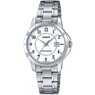CASIO LTP-V004D-7B ANALOG DRESS VINTAGE Collection Stainless Steel Case Band Water Resistance LADIES / WOMEN WATCH