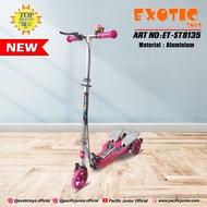 Scooter Pedal Injak Exotic ST 8135 Skuter Anak Music Lampu / 2026 // SCOOTER ALLOY ET-ST8132 (GENJOT