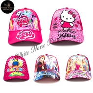 Girl Kids Cartoon Cap/Hat Topi Budak Perempuan Frozen/Barbie/Pony