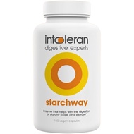 Intoleran Starchway Digestive Enzymes - 150 capsules | Supplement for Starch & Sucrose Intolerance |