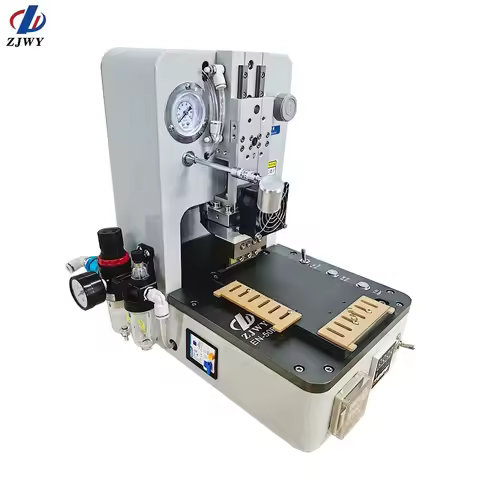 ZJWY New Constant Temperature Mini Bonding Machine EN-50B for Mobile Phone TAB LCD Repair Green Flex