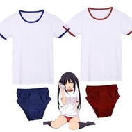 baju senam olahraga sekolah jepang gym seifuku kostum cosplay