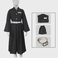 ชุดคอสเพลย์อนิเมะปราบปีศาจ Kimetsu NO yaiba tokitou muichirou ชุดคอสเพลย์ผู้หญิง kisatsutai วิกผมชุด