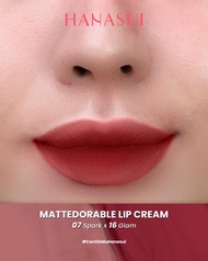 Hanasui Lip Cream Paket Best Ombre | Mattedorable Boba | Matcha Latte Edition
