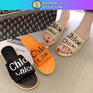 Women Sandals Orange Chloe Sandals Anti slip slippers