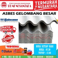 ASBES DJABES GELOMBANG BESAR 6 GELOMBANG - CUSTOM ORDER