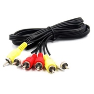 Cable 3 RCA TO 3 RCA/ Cable RCA-RCA AV VIDEO/Cable 3 RCA DVD TV Asdasdsdfasdsads