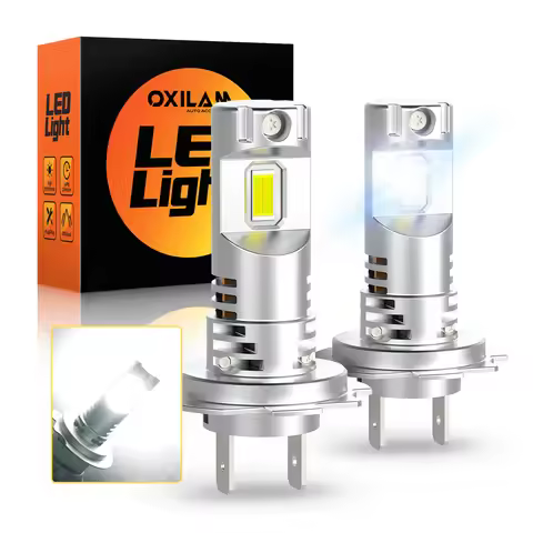 2Pcs Fanless Mini H7 LED Headlight Plug and Play Wireless For Kia Ceed Sportage 2016 Forte BMW E90 F