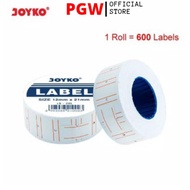 Pgw - 1-row Price LABEL Paper LB-2RL Blue MX5500 REFILL REFILL