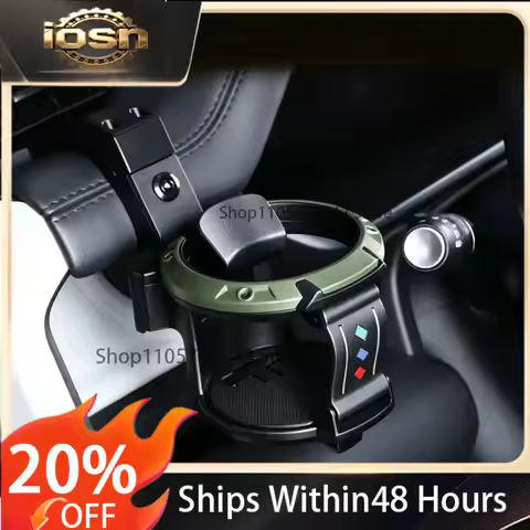 iosn For Land Rover 2020-2026 Defender 110 Central Control Cup Holder, Defender L663 90/130 Door Bev