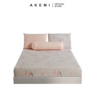 AKEMI Cotton Twill Adore Fitted Sheet Set | 100% Cotton 850TC (Super Single/ Queen/ King)