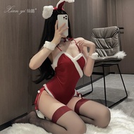 <![CDATA[Velvet Bunny Christmas Costume]]>