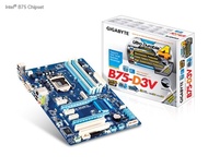 เมนบอร์ด MAINBOARD GIGABYTE GA-B75-D3V เมนบอร์ดเดสก์ท็อป B75 ซ็อคเกต LGA 1155 i3 i5 i7 DDR3 32G ATX พร้อมใช้งาน สินค้าในไทย ส่งไวมาก