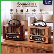 Classic FM Radio Rechargeable Bluetooth USB TF Card Mp3 Music Player Receiver Wireless Speaker TWS 收