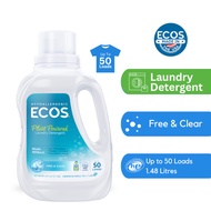 Ecos Hypoallergenic Laundry Detergent Free And Clear (1.48L)