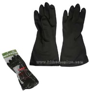 雙一牌: 3對 工業用 家用 黑色 膠手套 防水 防滑 清潔 橡膠 洗碗 廚房清楚 latex gloves