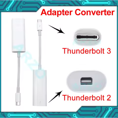 Thunderbolt 3 USB-C to Thunderbolt 2 Adapter Converter Cable A1790 MMEL2AM/A for Macbook Pro Air Dis