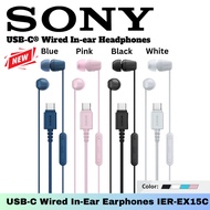 Sony USB-C Wired In-ear Headphones Type C Earphones IER-EX15C