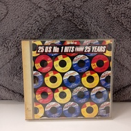 #K7-40 2CD TERPAKAI [ 25 U.S. NO.1 HITS FROM 25 YEARS ] USED 2CD #K7-40