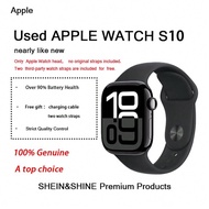 Used Apple Watch Series 10 GPS 46mm, Nearly Like New, Free Gift: Charging Cable, Two Watch Straps