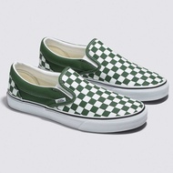 VANS SLIP ON CHECKERBOARD GREENER PASTURES (สินค้ามีประกันแท้)