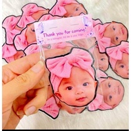 customized face cut out ref magnet