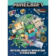 [sgstock] Minecraft Official Aquatic Adventure Sticker Book (Minecraft) - [Paperback]