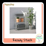 PappaShop ORIGINAL IKEA HYLLIS 3 LEVEL RACK SHELVING UNIT MULTIPURPOSE RACK/RAK SERBAGUNA