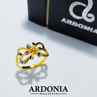 ARDONIA Cincin Ribbon Emas 375 (9K Gold / 375 Gold)