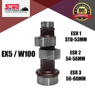HONDA EX5 / W100 CAM SHAFT-ESR 1 (STD-53MM)  / 2 (54-56MM)  / 3 (56-60MM)