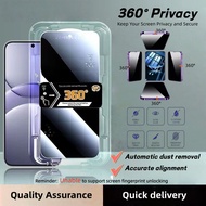 360° Privacy tempered glass film For Vivo Y19s Y20/Y20s Y200 4G Y200+ Y200e Y200i Y21/Y21s Y22s Y27s