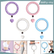 [dolity] Exercise Hoop Fitness and Massage 2 in 1 Waist 65~90cm Home Gym Equipment Compact Rechargea