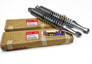 โช้คหลัง ของแท้เบิกศูนย์ สีดำ/สีชุบ HONDA ราคาต่อคู่ Wave125iปลาวาฬ โช๊คหลังเวฟ125 ความยาว335มิล. 52