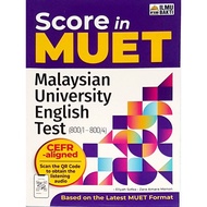 Score in MUET . (800/1-800/4) . CEFR-aligned . ILMU BAKTI . { READY STOCK } F 25