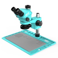 Update！7-50X Electronics Trinocular Microscope RF4 RF7050TVD2 for Phone PCB Soldering Welding Tool W
