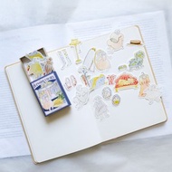 火柴盒系列貼紙 01-角落衣櫥