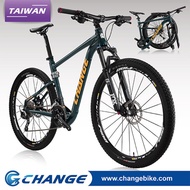 【CHANGE】DF-812G Mountain Folding Bike Foldable Bicycle 27.5 inch  Shimano Deore group 20 speeds