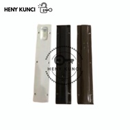 8 INCH SLOT LOCK PLATE HOLDER FOR ALUMINUM DOORS OR FOLDING DOORS