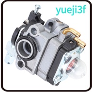 YUEJI Grass Trimmer Carburetor, Silver Compact Brushcutter Carburetor, Easy to Install Universal Met