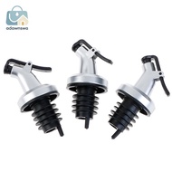 ADAWA 3pcs Stainless Steel  Bottle Stopper Liquor Bottle Pourer Stopper Dispenser  MY