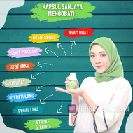 TERLARIS KAPSUL SANJAYA ISI 56 OBAT ASAM URAT PEGAL LINU SAKIT PINGGANG OTOT KAKU NYERI SENDI STROKE