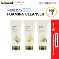 THE FACE SHOP Herb Day 365 Facial Foaming Cleanser 100ml