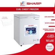 Sharp Chest Freezer (110 L) SJC118 / SJC128