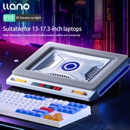 【one year warranty】Llano V10 Laptop Cooling Pad Equipped Rpm 3500 Gigantic Turbo-Fan Rapid Cooling G