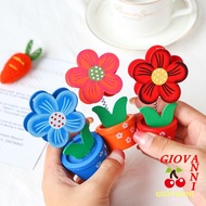 GIOVANNI Flower Note Holder Korean Creative Messege Stander Photo Stander Desk Ornaments Desktop Cra