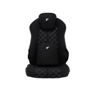 TTRacing Duo V4 Pro Dusk Black Fabric – Spare Parts (Backrest + Seat Only)