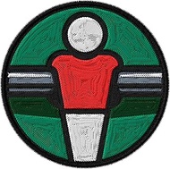 Foosball Patch Embroidered Iron on Patches for Clothes Backpacks Bags Jeans Jackets Size 3" ID45095
